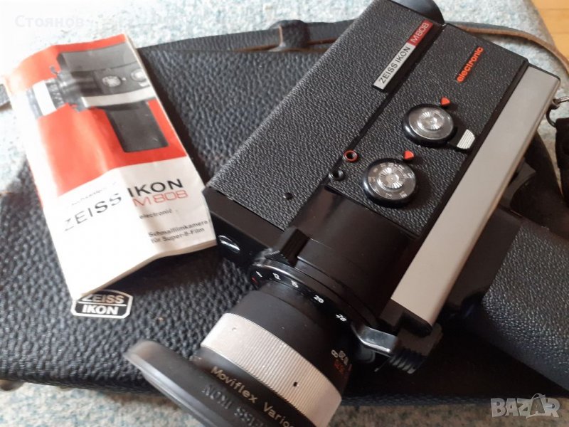 Кинокамера Zeiss Ikon Moviflex M808 Electronic Super 8 Germany, снимка 1