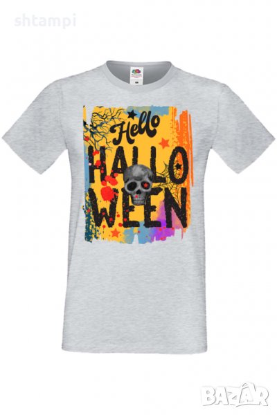 Мъжка тениска Halloween 09,Halloween,Хелоуин,Празник,Забавление,Изненада,Обичаи,, снимка 1