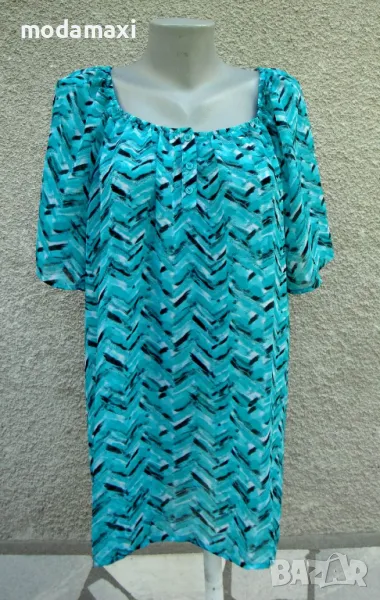 3XL/ 4XL Нова туника Faded Glory в зелено , снимка 1