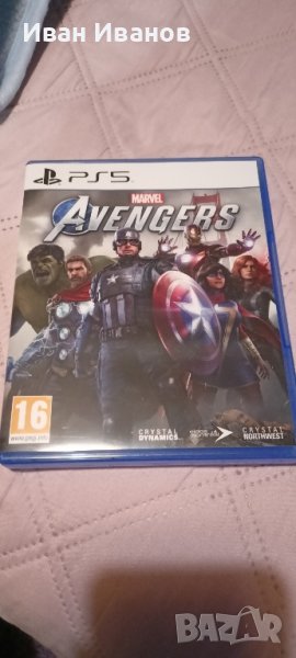 marvel avengers за ps5, снимка 1