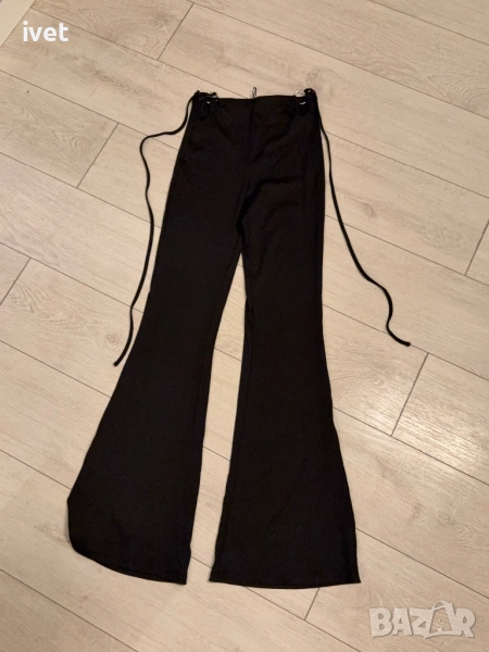 Дамски Панталон с Широки Крачоли, снимка 1