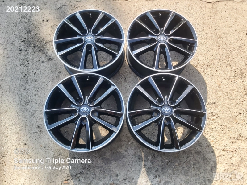 4 броя алуминиеви джанти за Toyota Corolla,Toyota Auris 16, снимка 1