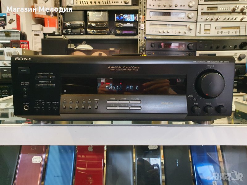 Ресийвър SONY STR-DE215 В отлично техническо и визуално състояние., снимка 1