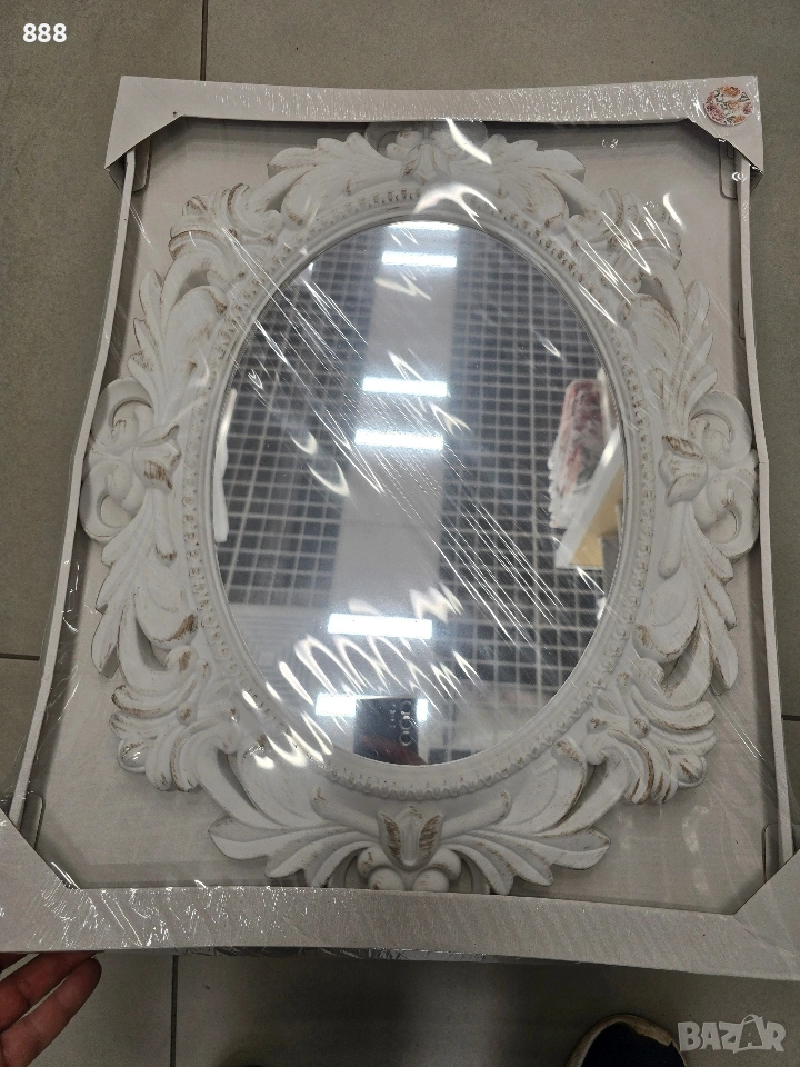 огледало дървено, снимка 1