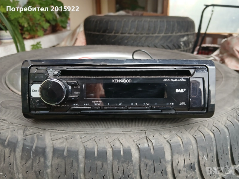 Оригинално сд Kenwood-KDC-DAB400U +AUX +флашка., снимка 1