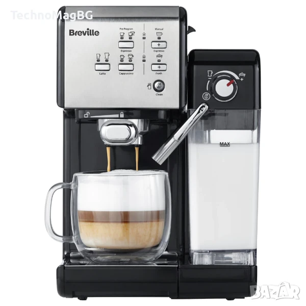 Еспресо машина Breville VCF108X Prima Latte II, 19 bar, снимка 1