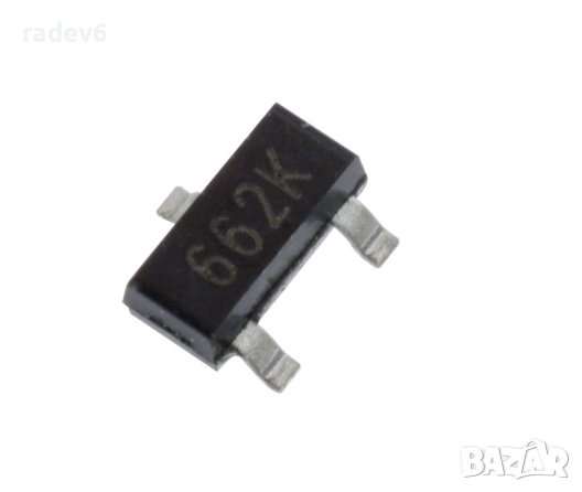 Стабилизатор на напрежение XC6206P332MR, XC6206, SOT-23-3, 662K, снимка 1