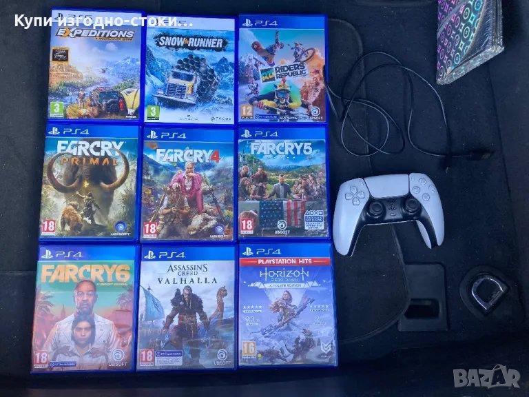 PS4 PS5 игри и джойстик с дрифт!, снимка 1