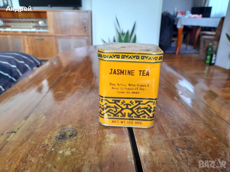 Стара кутия от Чай Jasmine, снимка 1