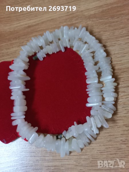 Гердан от естествен полукристал, снимка 1