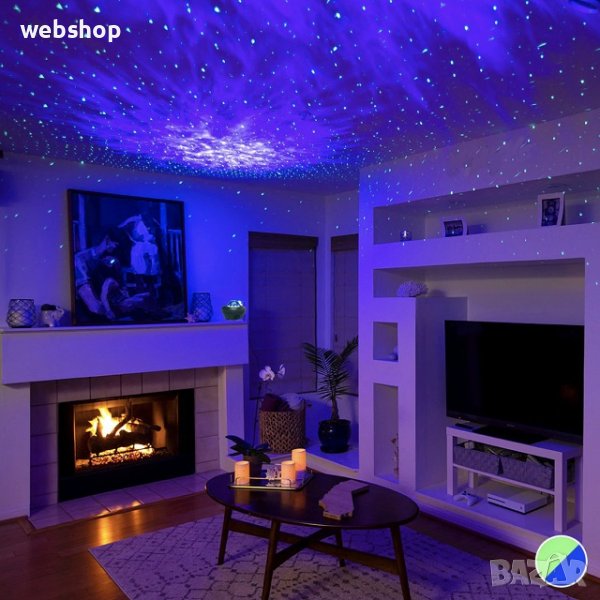 ПРОМО!! ЛАМПА ПРОЖЕКТОР С ДИСТАНЦИОННО STARRY PROJECTOR LIGHT, снимка 1