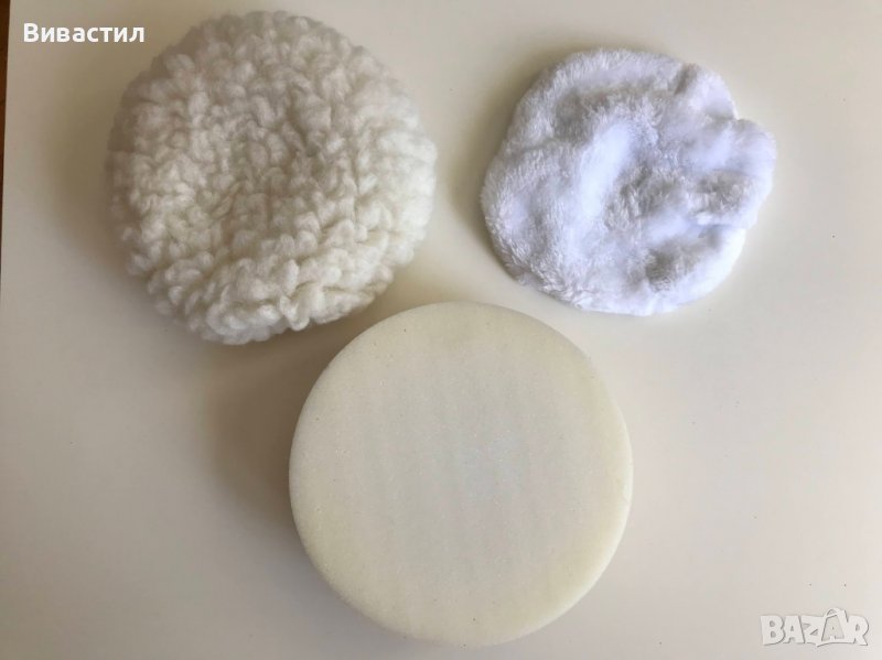 НОВИ Тампони за Шлайф и полирмашини комплекти за полиране, снимка 1