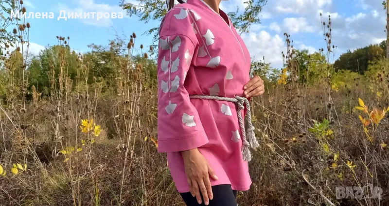 Ръчно рисувано кимоно , снимка 1