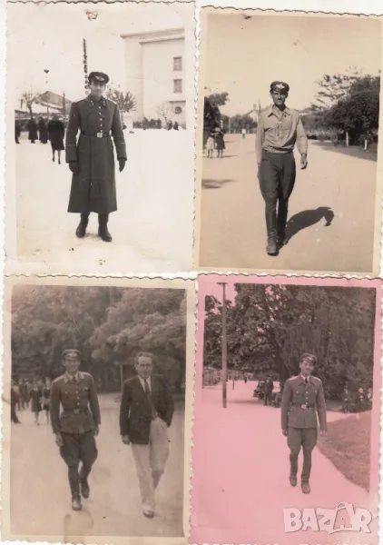 СТАРИ ВОЕННИ СНИМКИ НА ЦАРСКИ ПИЛОТИ/ЛЕТЦИ - 3 ОРЛЯК ЯМБОЛ 1942 , снимка 1