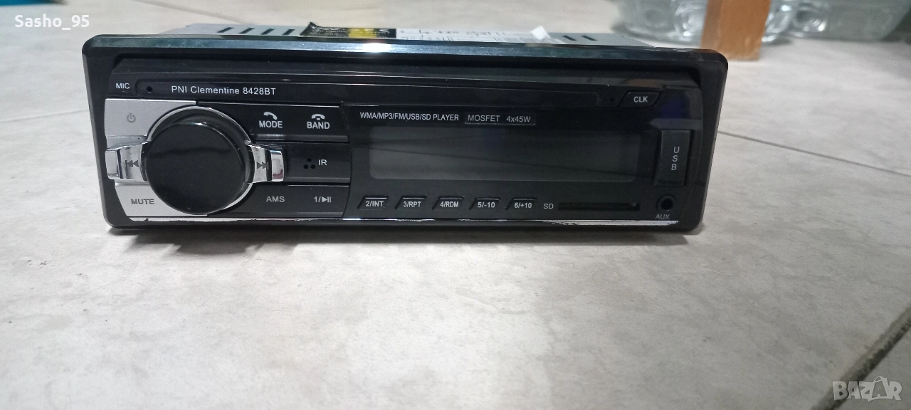 Радио с Bluetooth,Aux,CD card, снимка 1