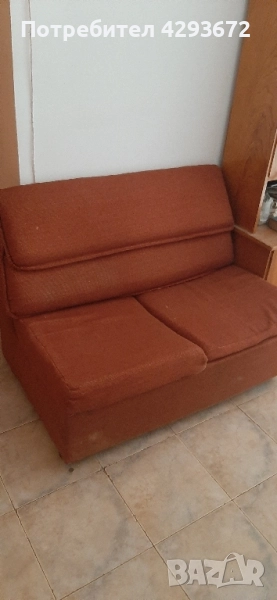 диван двуместен разтегателен , снимка 1