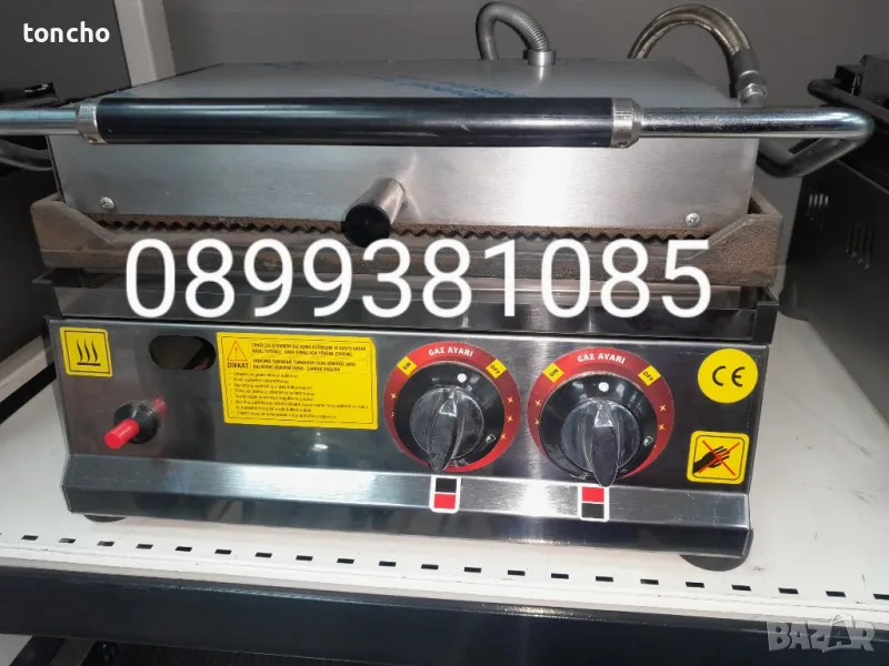 Професионален тостер, газов тостер, защита и сертификат, снимка 1