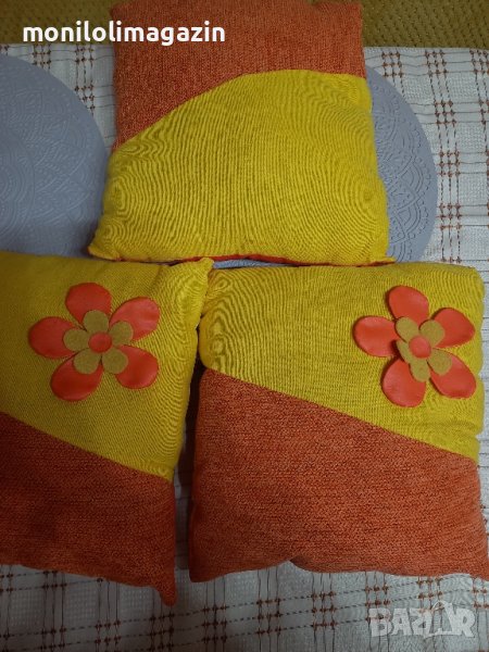 Нови малки декоративни възглавнички с две лица, цената е обща, снимка 1