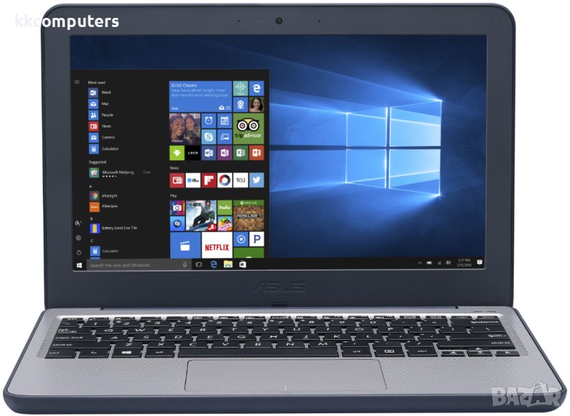 Лаптоп ASUS W202NA-GJ0090R, 11.6", HD, Intel Celeron N3350 (1.10/2.40GHz, 2M), Intel HD Graphics 500, снимка 1