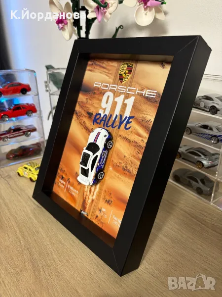 3D рамка с количка, снимка 1