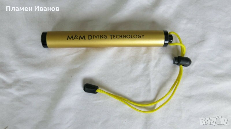 Водолазен шейкър ( сигнално у-во ) М§М Diving, снимка 1