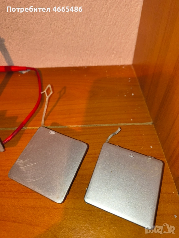 Капачка задна броня Мерцедес W203,W209, снимка 1