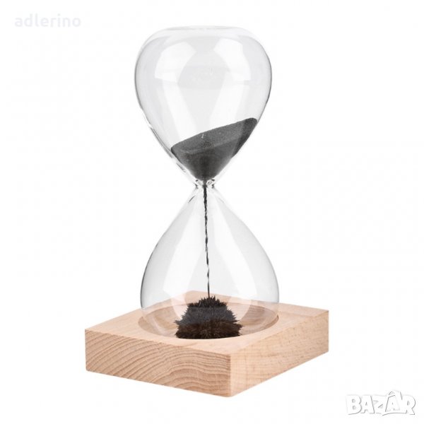 Магнитен пясъчен часовник, уникален пясъчен часовник, оригинален подарък Пясъчен часовник, снимка 1