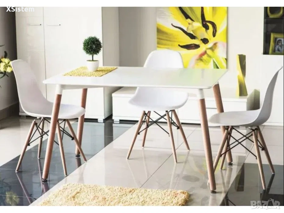 трапезна маса 120/80, снимка 1