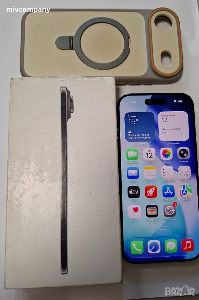 Iphone ( 17) Аir 256GB Гаранция!!!, снимка 1