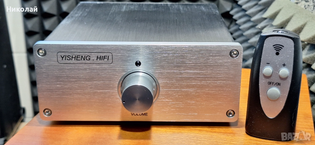 Релеен Атенюатор с ДИСТАНЦИОННО-RCA / XLR, снимка 1