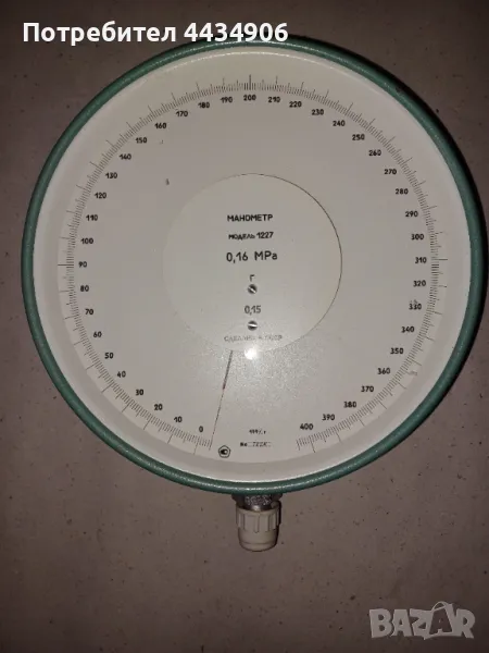 Манометри, образцови, тип МО, модел 1227, кл. 0,15, снимка 1