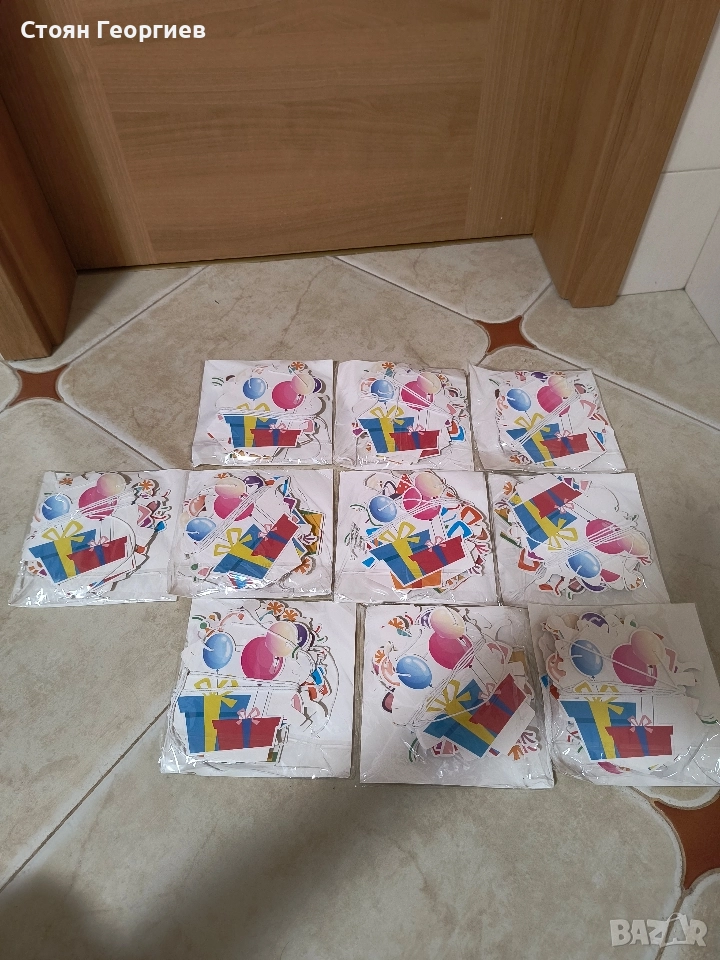 10 броя украса за парти рожден ден за 5лв, снимка 1