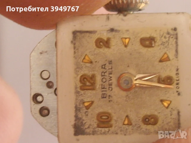 Стар позлатен дамски часовник, снимка 5 - Дамски - 50658352