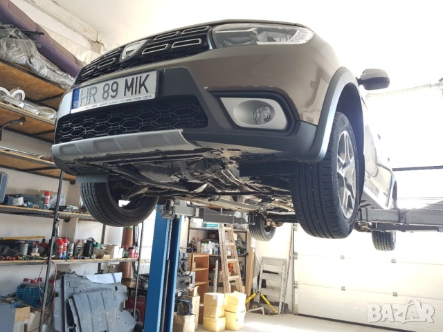 Метална кора под двигател и скоростна кутия Dacia Logan / Logan MCV 2005г – 2012г, снимка 4 - Аксесоари и консумативи - 53263738