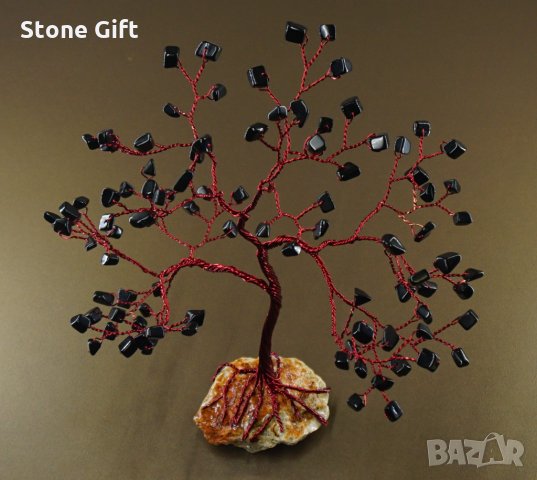 Дръвче Оникс Бордо, Елегантен Подарък, Подарък за Сватба, Подарък Момиче, Подарък Мъж, снимка 3 - Други - 34516436