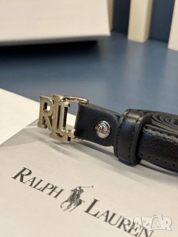 колани от естествена кожа в кутия Ralph laurent fendi , снимка 7 - Колани - 50571461