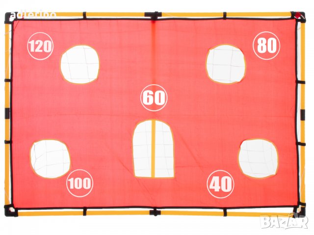Футболна врата с платно - мишена, футболна врата с мишена, 156х70х107 см, с топка и аксесоари, снимка 8 - Други - 34164260