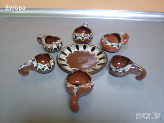 Керамични чашки., снимка 1 - Декорация за дома - 39396071