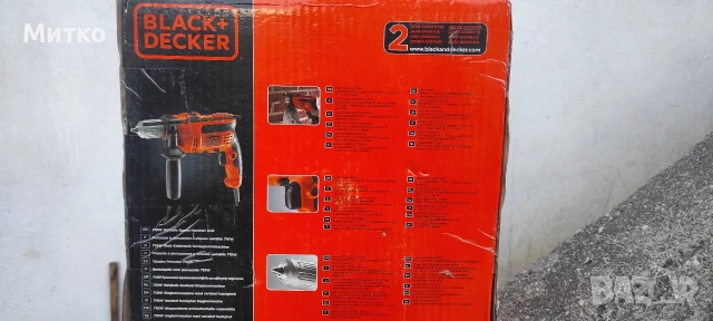 Продавам Акумулаторен винтоверт Black+Decker, 10.8V, BDCD12-QW, снимка 6 - Винтоверти - 54092815