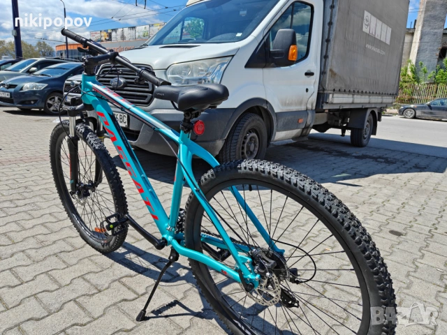 BG Алуминиев велосипед 27.5" EGBERT син, снимка 9 - Велосипеди - 54335033