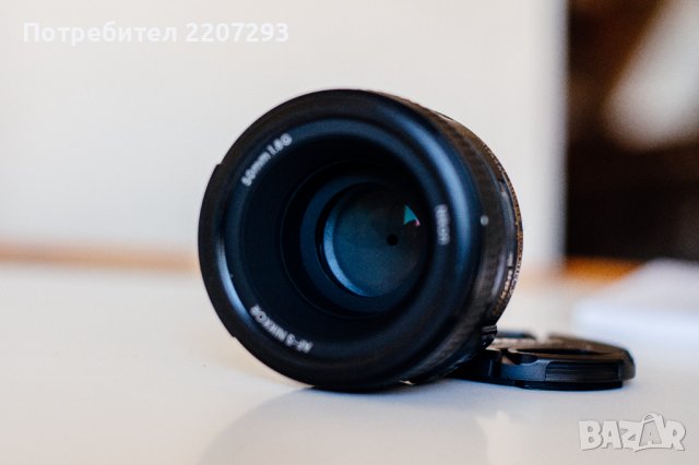 Нов Nikon AF-S 50mm f/1.8 Нов, снимка 4 - Обективи и филтри - 35833570