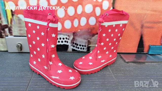 Английски детски гумени ботуши, снимка 3 - Детски боти и ботуши - 48617431