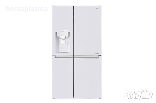 Хладилник с фризер LG GSL-760SWXV SbS, снимка 1 - Хладилници - 36578788