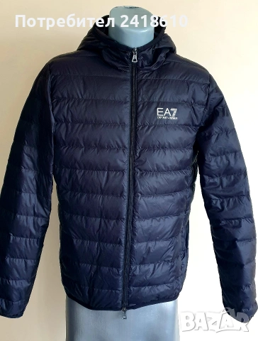 Emporio Armani EA7 Mens Down Jacket Slim Fit Size S ОРИГИНАЛ! Мъжко Олекотено пухено Яке!, снимка 15 - Якета - 53877526