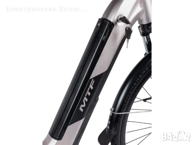 Градски електрически велосипед MTF Tour 6.5 – Bafang 80 Nm, до 140 км, снимка 5 - Велосипеди - 55990703
