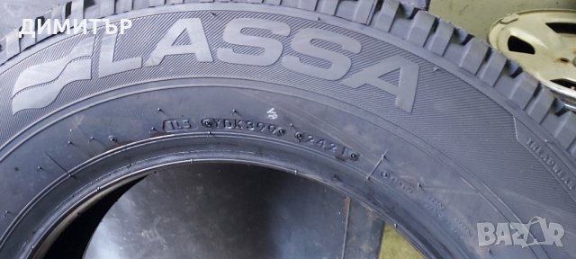 4бр. нови ВСЕСЕЗОННИ гуми LASSA 195 75 16C DOT 2425, снимка 6 - Гуми и джанти - 33719452