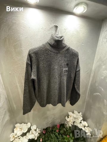 Пуловер поло нов универсален размер , снимка 5 - Блузи с дълъг ръкав и пуловери - 52481059