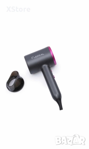 Сешоар за коса Lexical LHD-5020, 1600W, хладен въздух, снимка 2 - Сешоари - 52593503