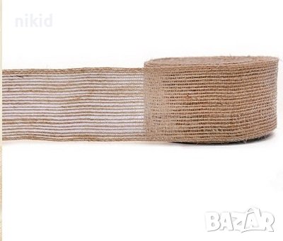 3.5 см лента Юта Плат Зебло Канава панделка крафт ръчна изработка , снимка 2 - Други - 39075952