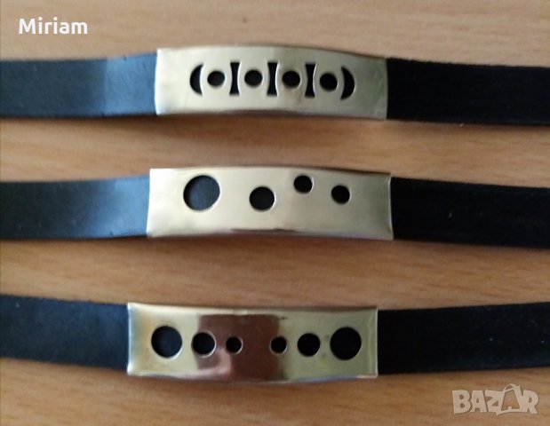 Нови гривни от неръждаема стомана и силикон , снимка 4 - Гривни - 6734614